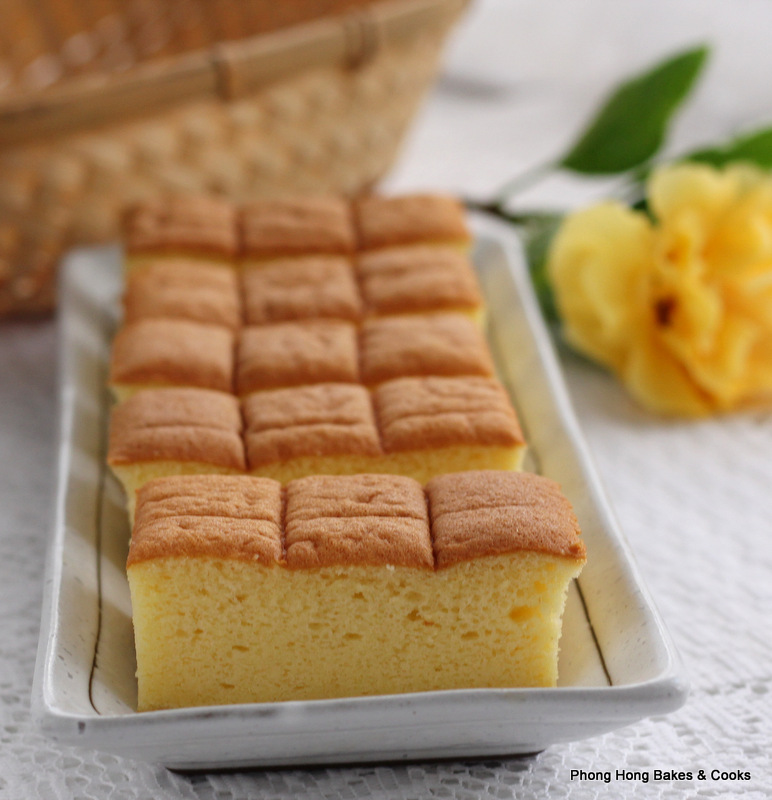 Phong Hong Bakes and Cooks! Japanese Cotton Sponge Cake