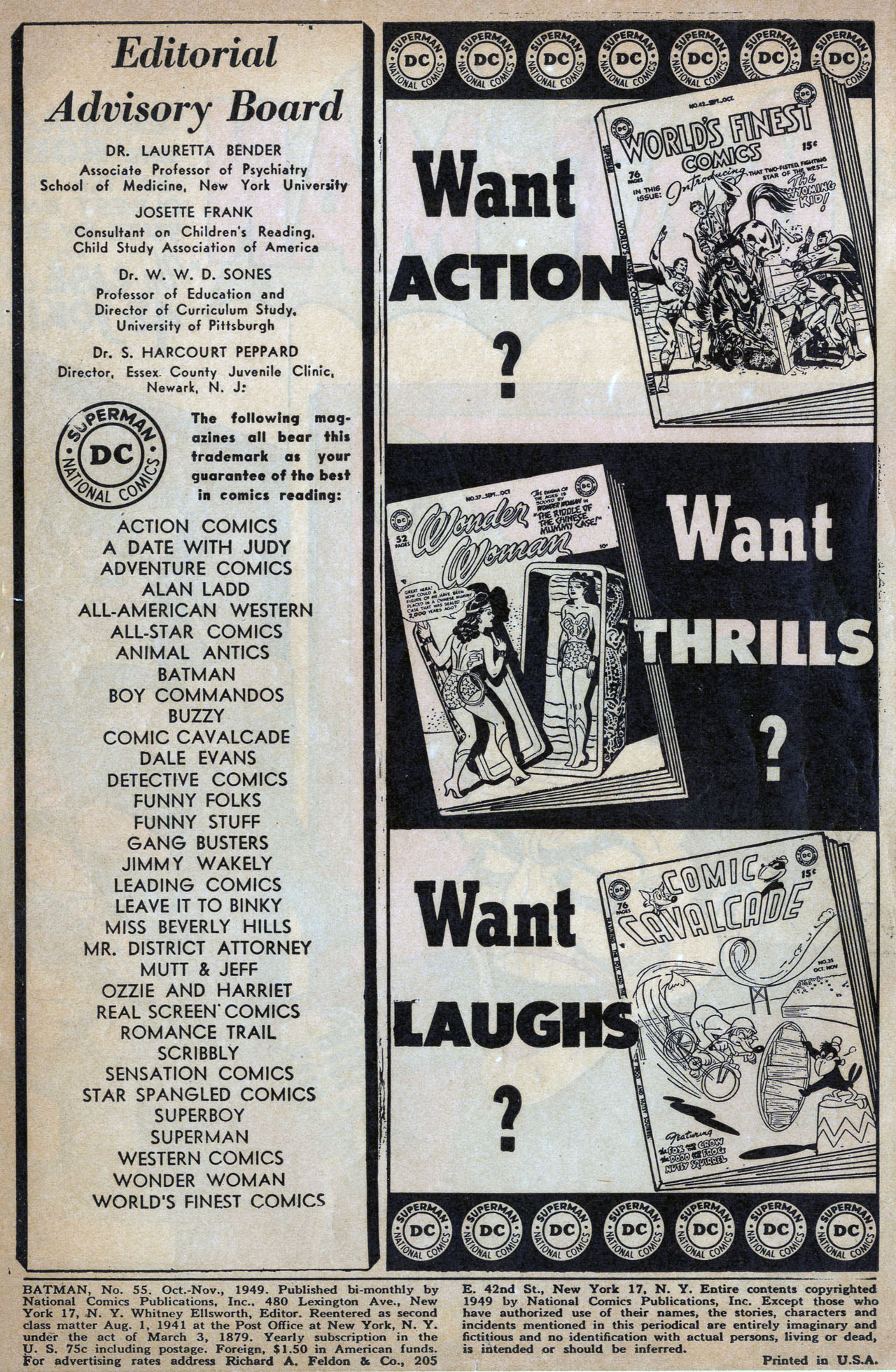 Read online Batman (1940) comic -  Issue #55 - 2