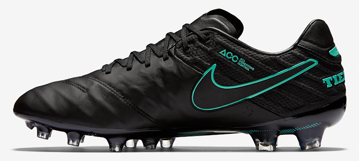 nike tiempo legend black turquoise
