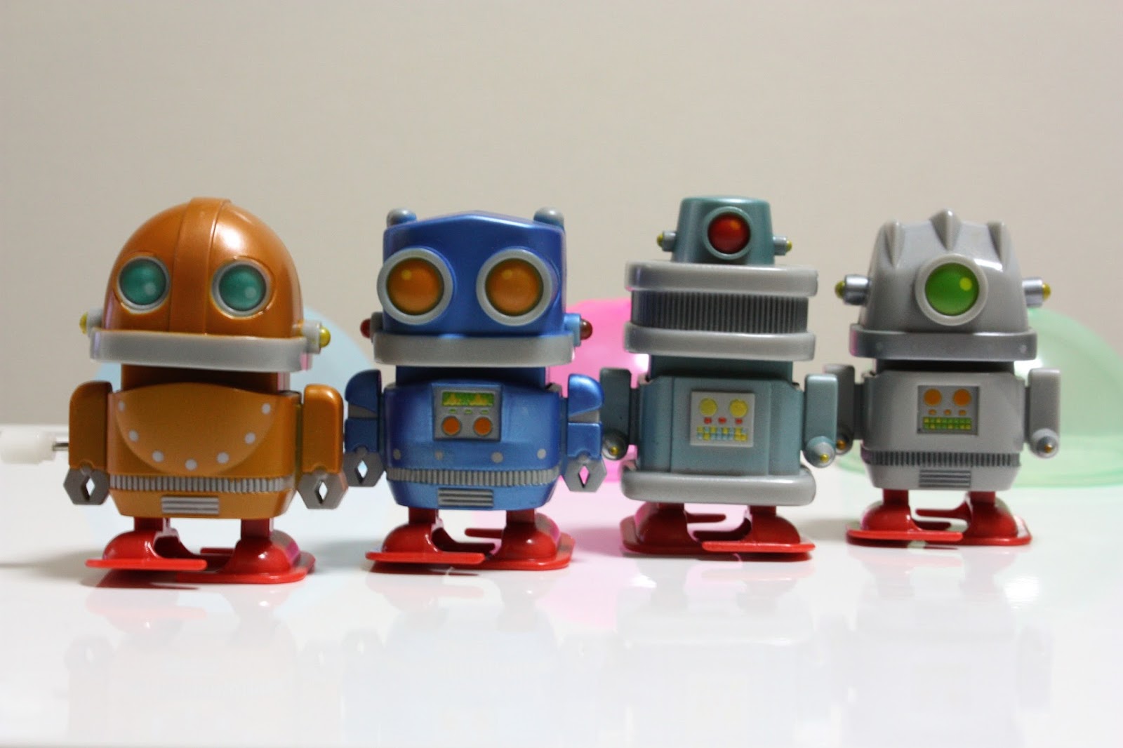 ROBOT TOY COLLECTION "I'm ROBOT " Robot Toy No.79,80,81,82