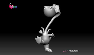 "Vapor" - Character design & 3D model - ©Pierre Rouzier