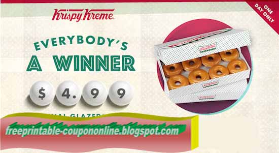 Krispy donuts coupons