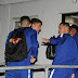 Chelsea's players departs Liverpool after Carabao Cup victory at Anfield.