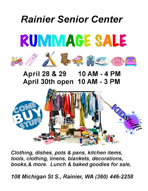 Senior Center Of Rainier News April 2017 Senior Center Of Rainier News April 2017