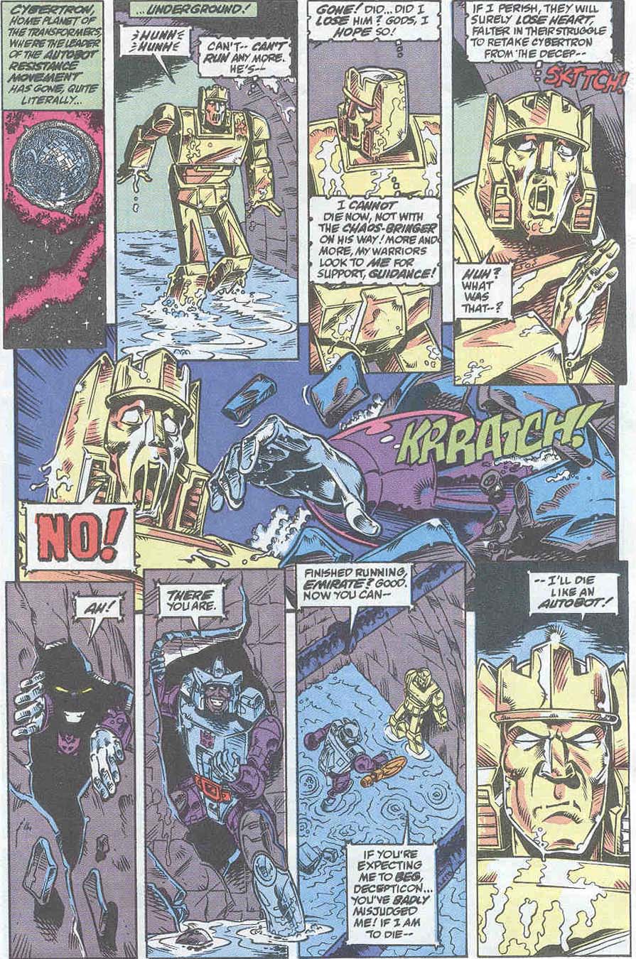 Read online The Transformers (1984) comic -  Issue #72 - 11