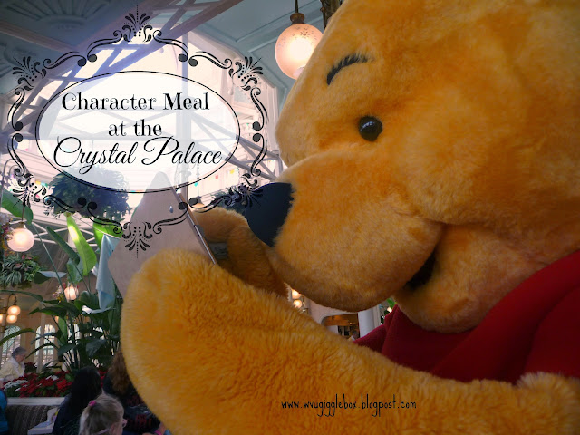 Walt Disney World vacation, character meal, Crystal Palace, Winnie the Pooh and his 100 Acre Woods Pals,