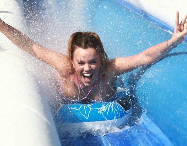 water park bikini fail there's only so much one woman was allowed to s...