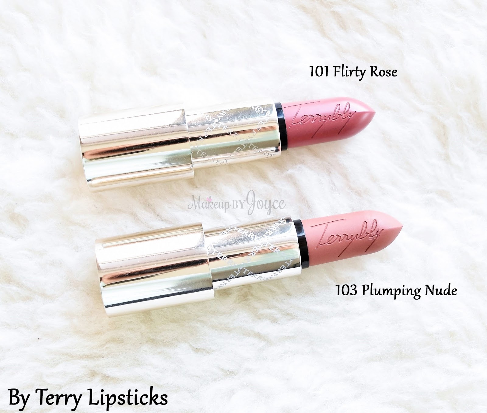 MakeupByJoyce ** ! Swatches + Comparisons By Terry Rouge Terrybly and