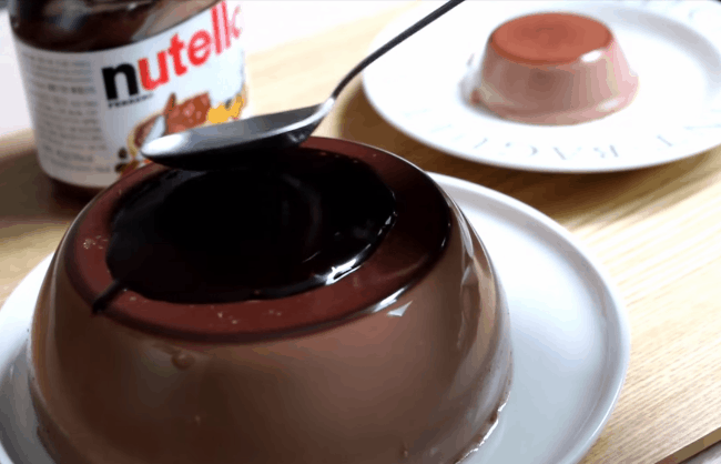 Шоколадный пудинг из Nutella (8)