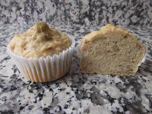 Muffins de atún y aceitunas