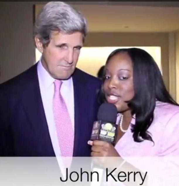 Natascha and Former MA Senator, Secretary of State John Kerry