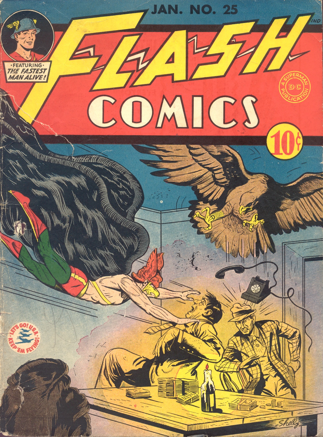 Read online Flash Comics comic -  Issue #25 - 1