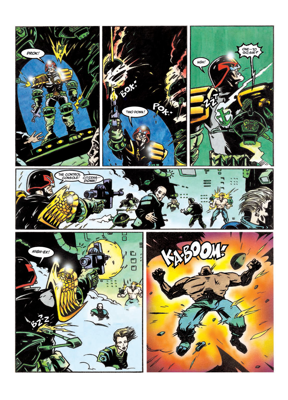 Read online Judge Dredd: The Complete Case Files comic -  Issue # TPB 24 - 193