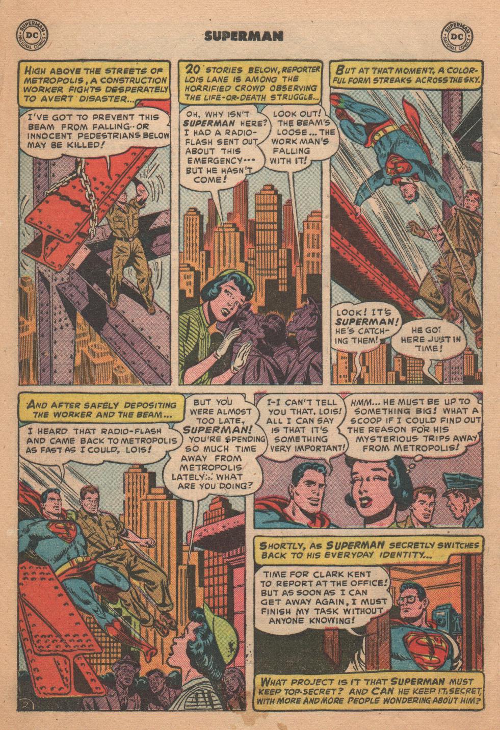 Read online Superman (1939) comic -  Issue #81 - 4