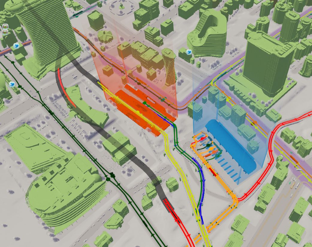 Cities Skylines Mod導入ガイド 公共交通機関の地下経路を可視化する Transport Line Rendering Fix