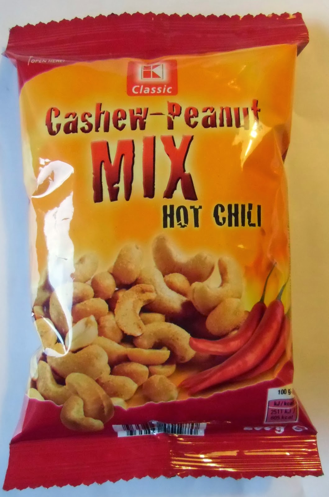 Chilihead77.de: Kaufland - K-Classic Cashew-Erdnuss Mix Hot Chili