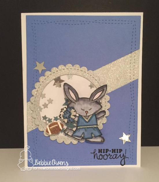 Hip-hip hooray by Debbie features Touchdown Tails by Newton's Nook Designs; #newtonsnook