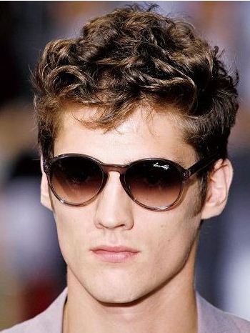 Short Hairstyles for Men with Curly Hair 2011