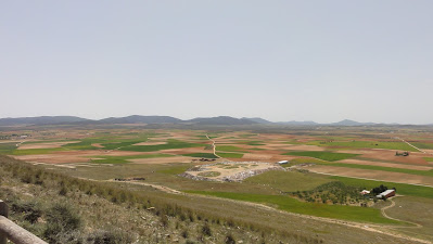 Vista do monte Calderico - Consuegra - Espanha Consuegra - Espanha