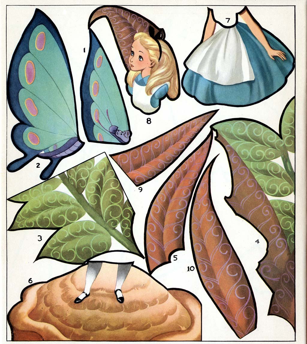 Vintage Disney Alice in Wonderland