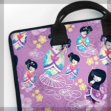 sacoche / Housse PC, Mac / pochette KOKESHI /housse I-Phone TRIBBES