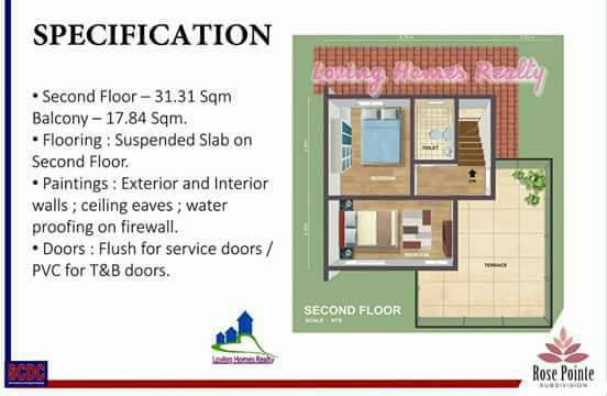 SPECIFICATION 2ND FLOOR