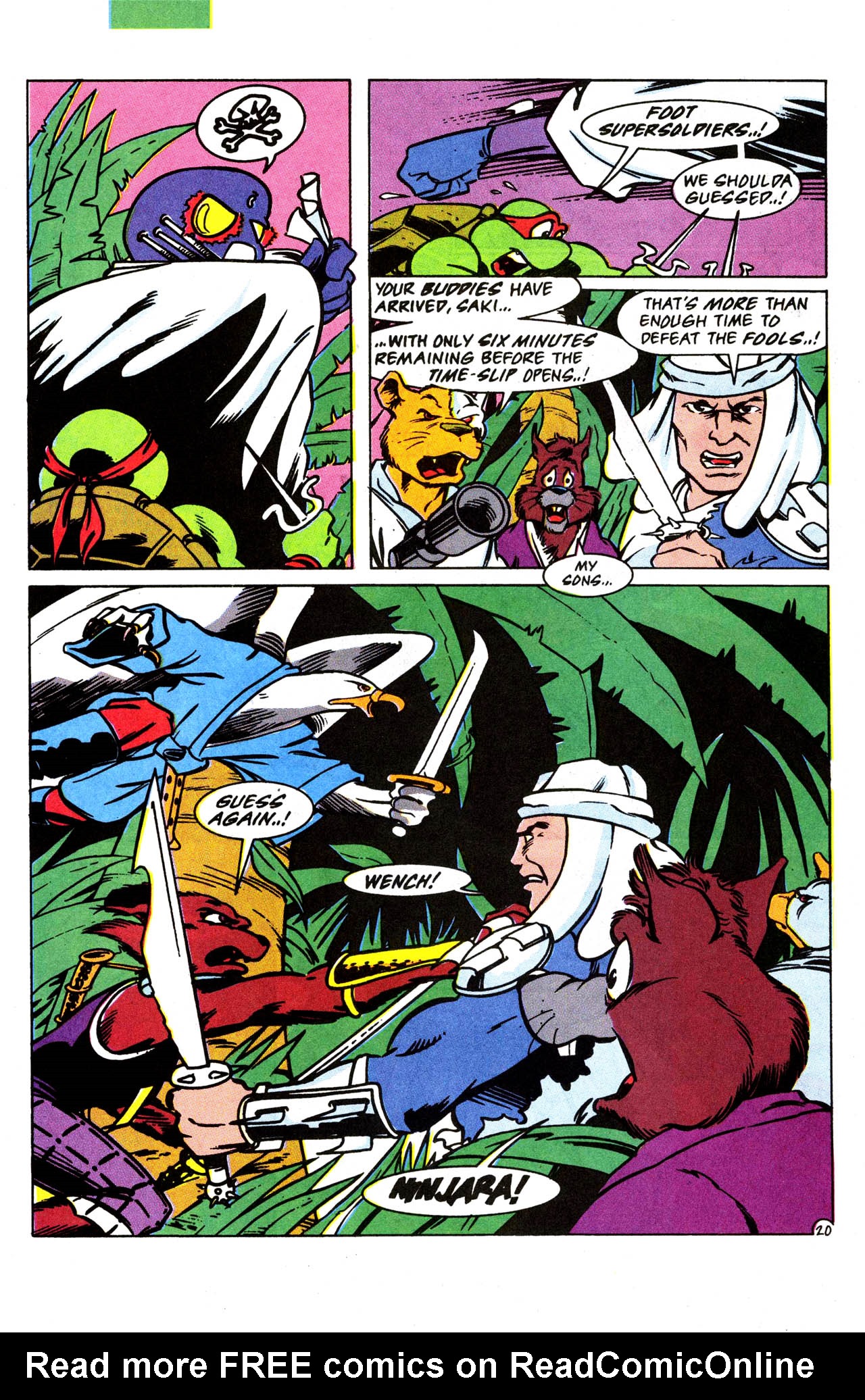 Read online Teenage Mutant Ninja Turtles Adventures (1989) comic -  Issue #36 - 22