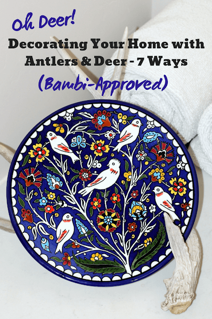 7 Ways to Decorate Your Home with Antlers & Deer (Bambi-Approved)