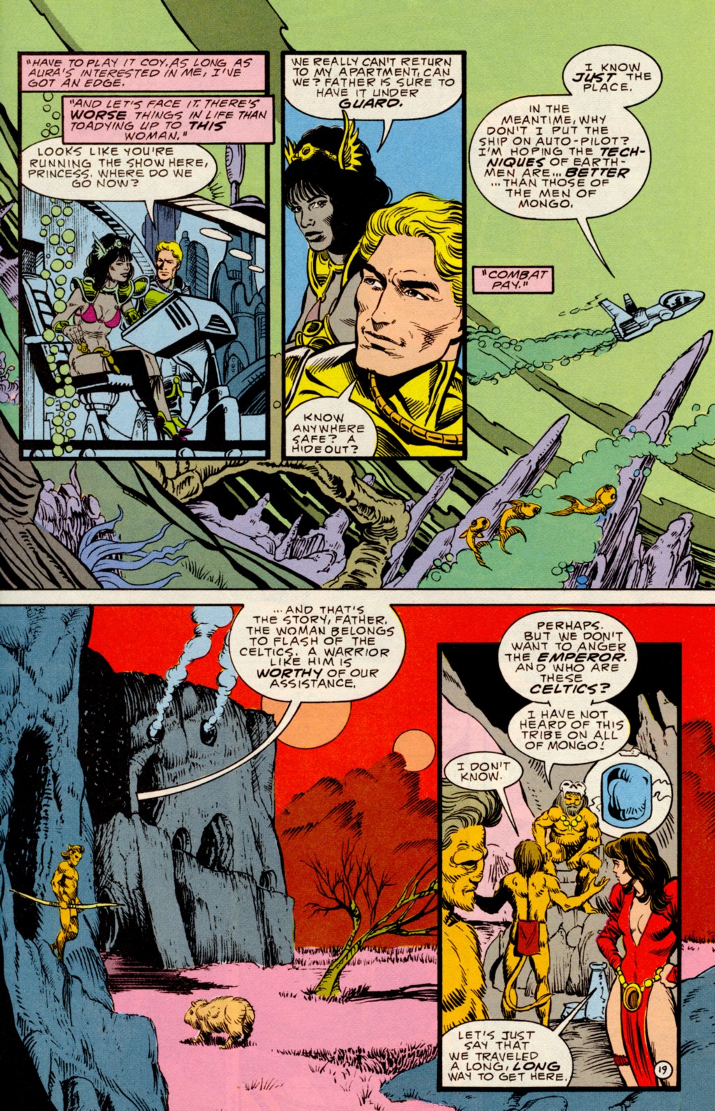 Read online Flash Gordon (1988) comic -  Issue #3 - 19