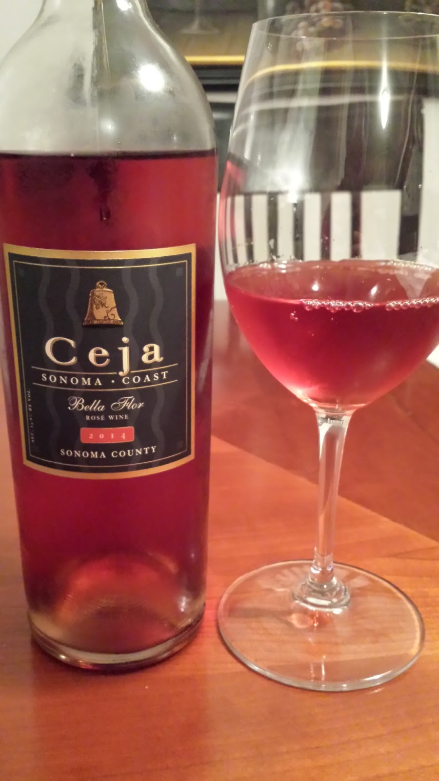 Dan's Cellar Sips 2014 Ceja Vineyards Bella Flor Rose Wine Sonoma