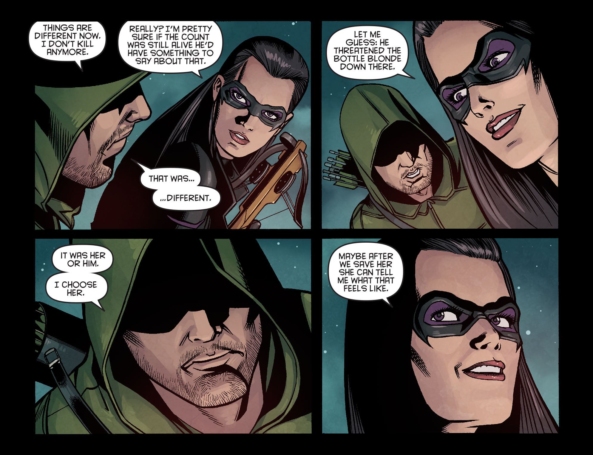 Read online Arrow: Season 2.5 [I] comic -  Issue #15 - 10