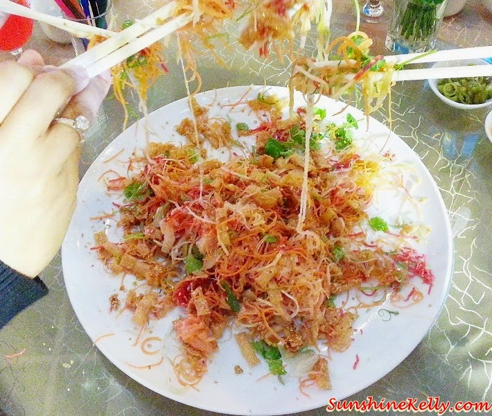 My First Lou Sang For 2015, Lou Sang, Yee Sang, Chinese New Year, CNY 2015