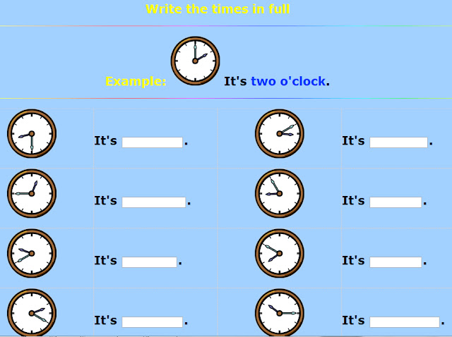 Write the times from exercise 1. Write the times from exercise 1. Telling the time английский язык worksheet. Asking telling the time задания. What's the time задания.