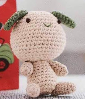 PATRON GRATIS PERRO AMIGURUMI 