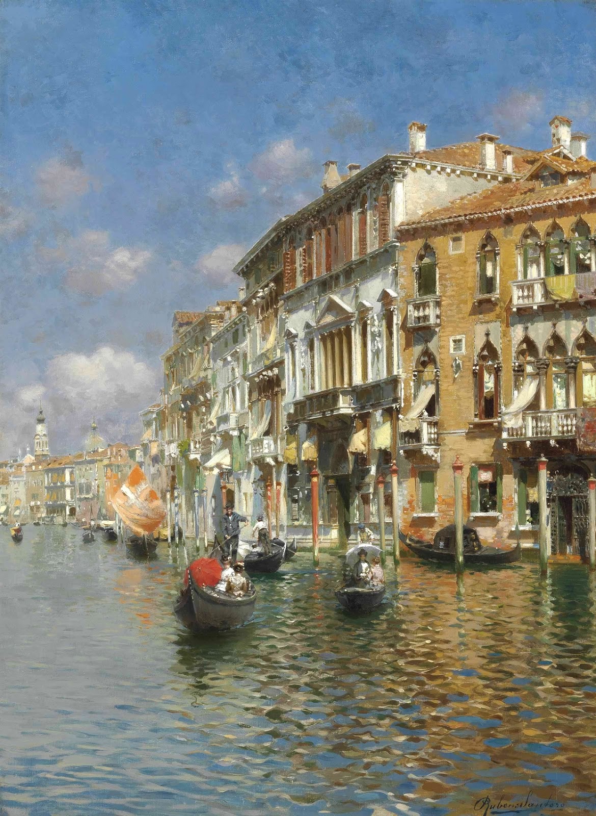 Rubens Santoro Venice painting Tutt'Art Pittura • Scultura