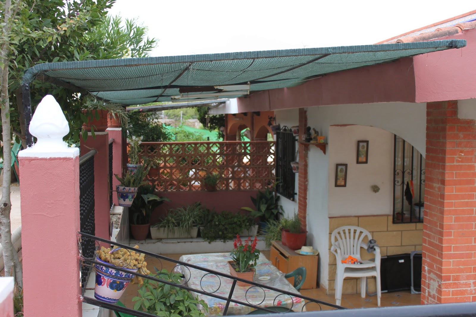 El blog de Lorenna: Cosas reutilizadas para decorar la terraza