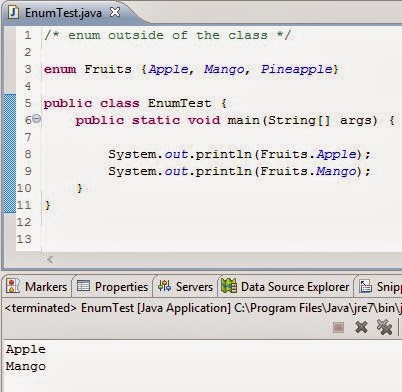 Enums - Java Stack Flow