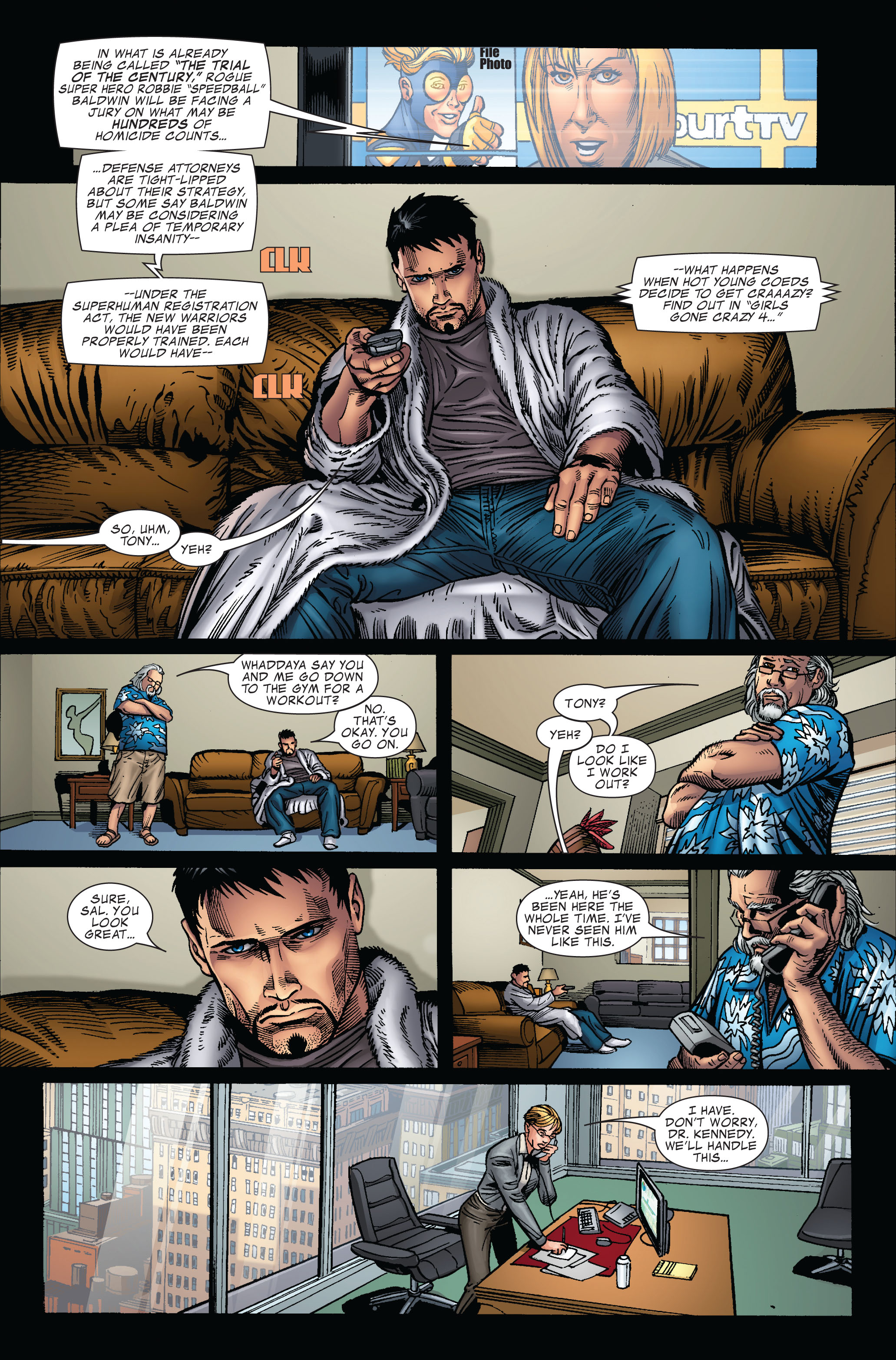 Iron Man (2005) issue 13 - Page 16