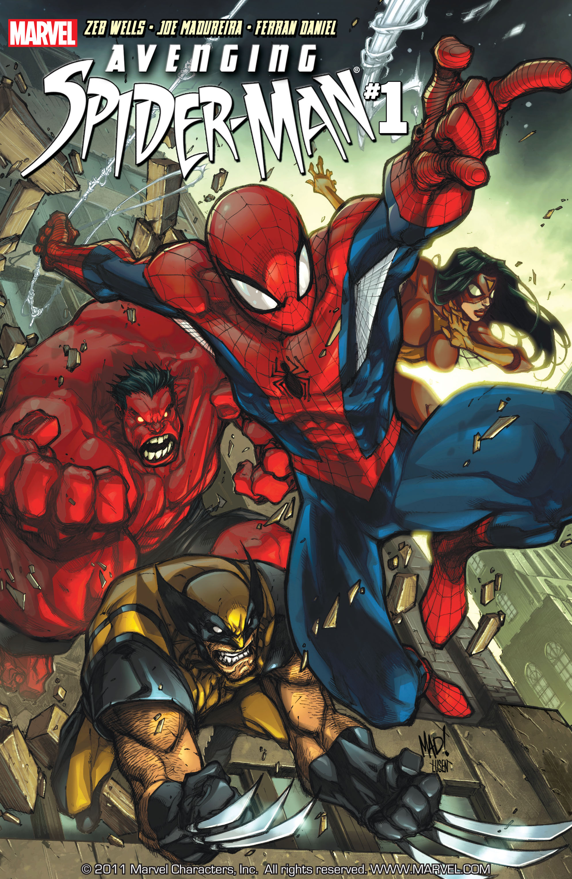 Read online Avenging Spider-Man comic -  Issue #1 - 1