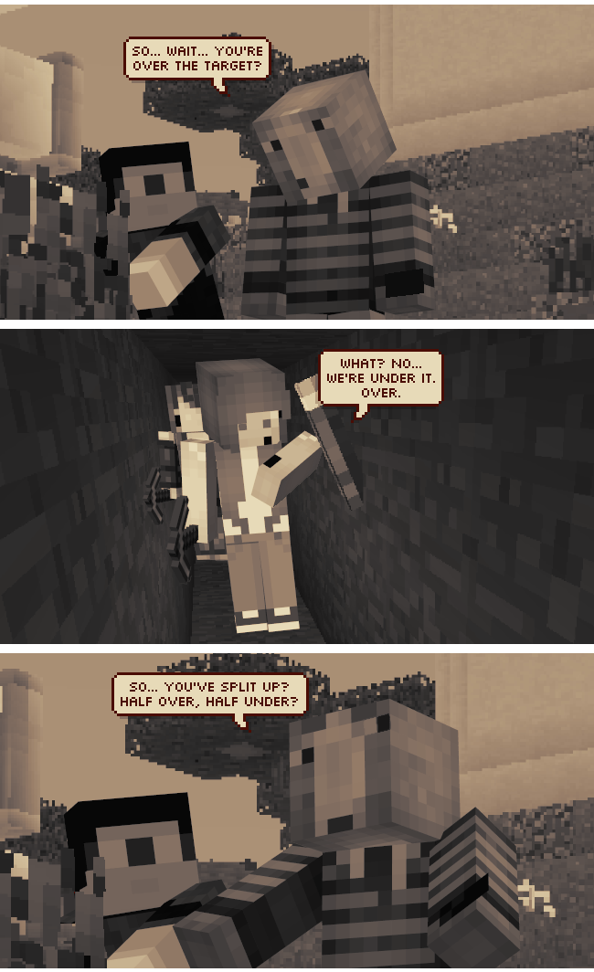 Minecraft Comic