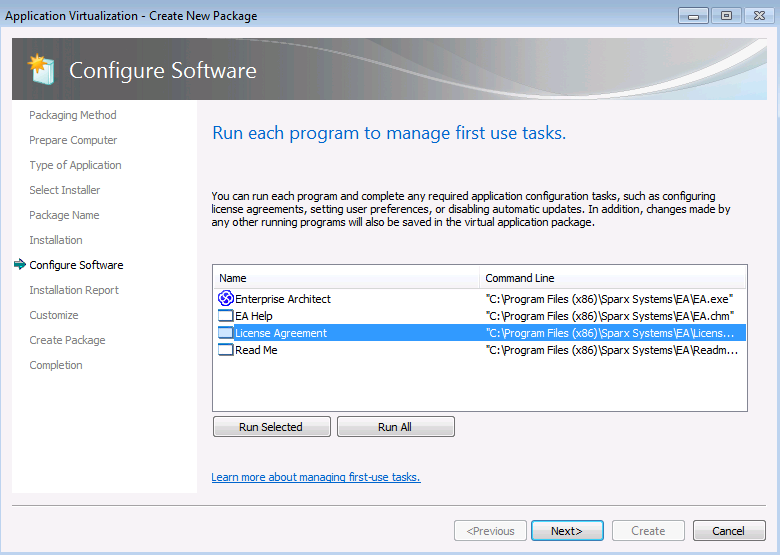 Sequence SPARX Enterprise Architect 13.5 - AppV 5.1 | Application