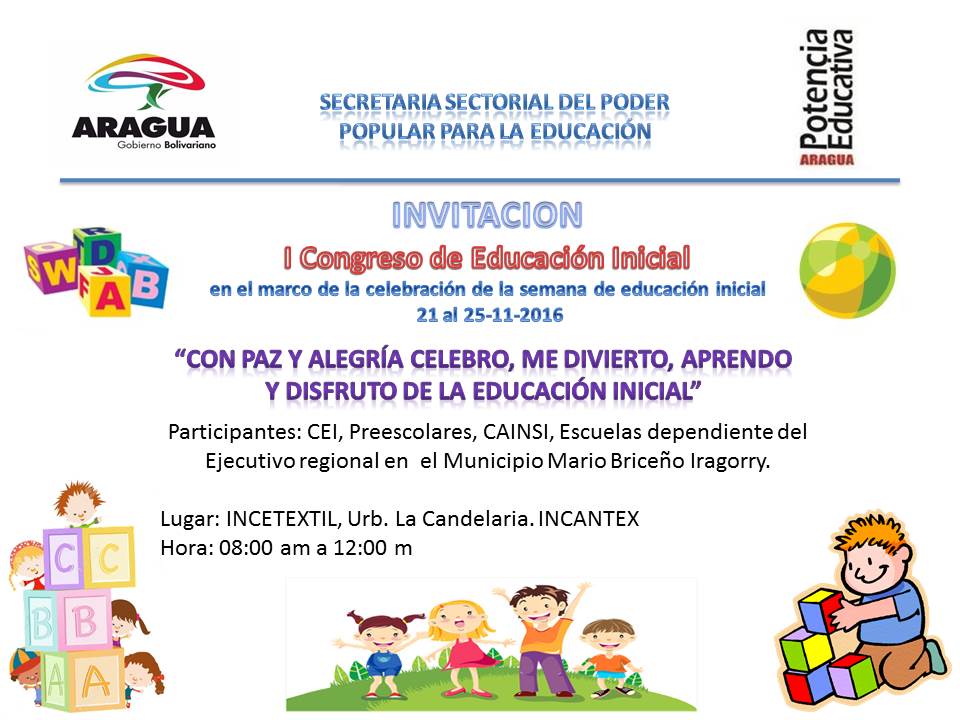 Gestion Educativa 2016 2017 Invitacion I Congreso De Educacion