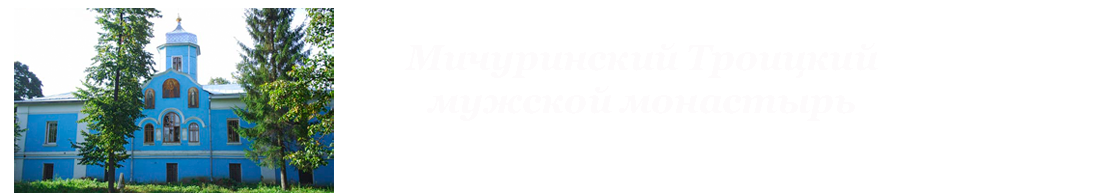 Мичуринский Троицкий мужской монастырь