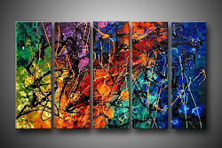 abstract language meaning visual line form paintings painting colorful oil modern colors paint canvas artist colour artwork meanings painted contemporary
