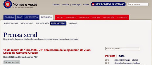 72º aniversario de Juan en Nomes e Voces