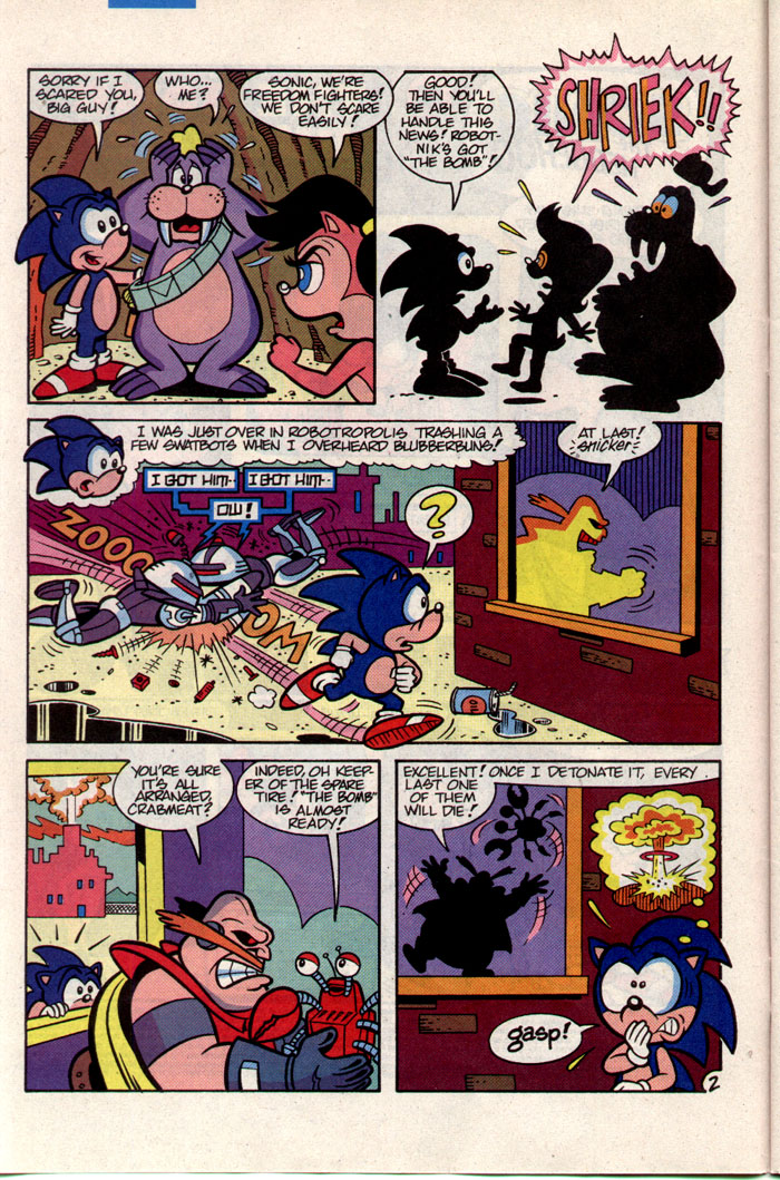 Read online Sonic The Hedgehog comic -  Issue #3 - 3