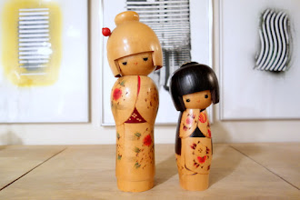 Ailleurs : Les Kokeshi, poupées traditionnelles japonaises
