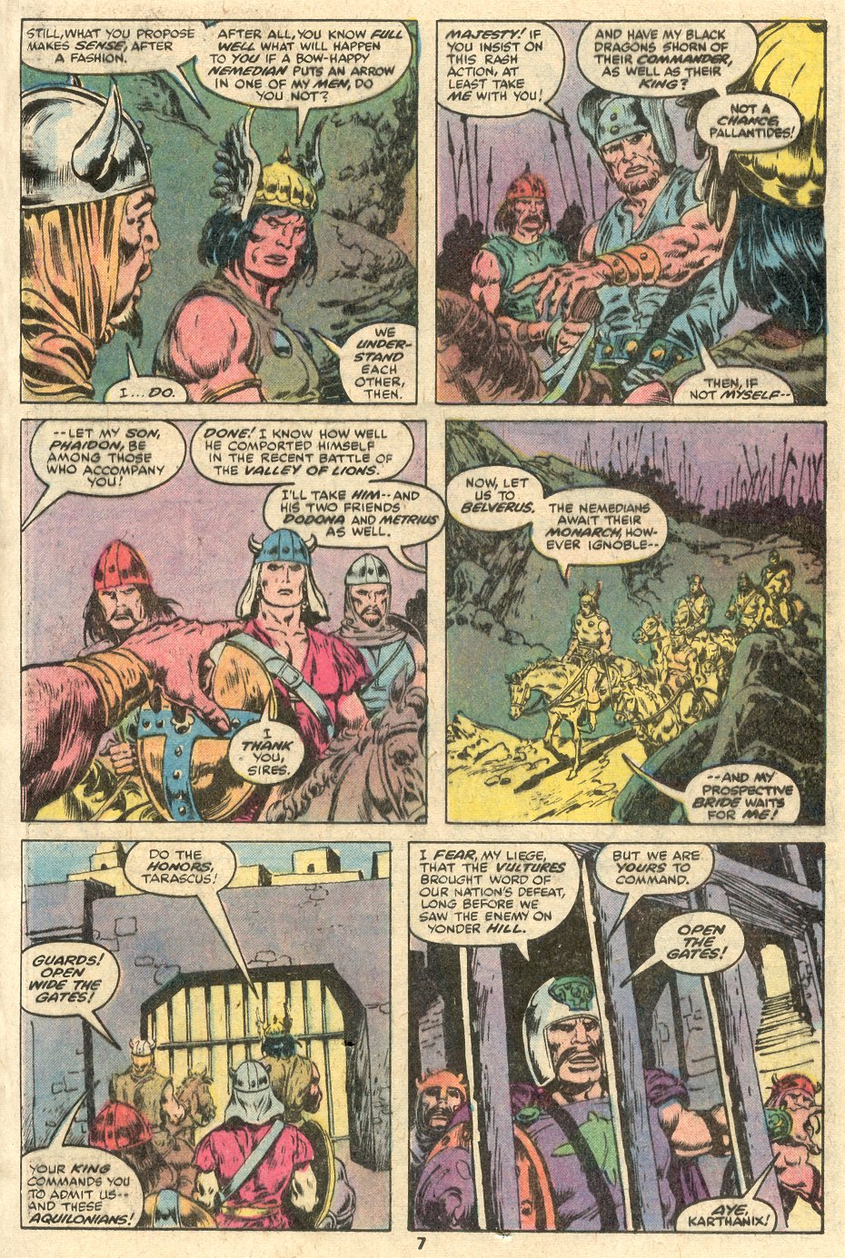 Read online Conan the Barbarian (1970) comic -  Issue # Annual 4 - 6