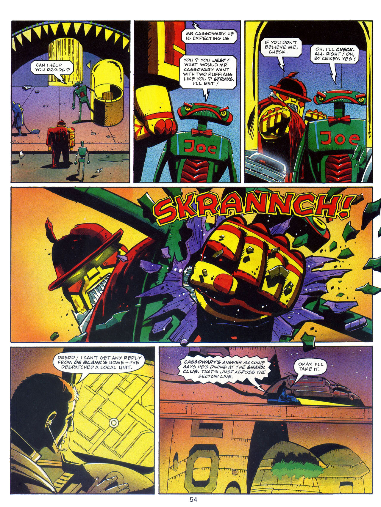 Read online Judge Dredd: The Complete Case Files comic -  Issue # TPB 16 (Part 1) - 256