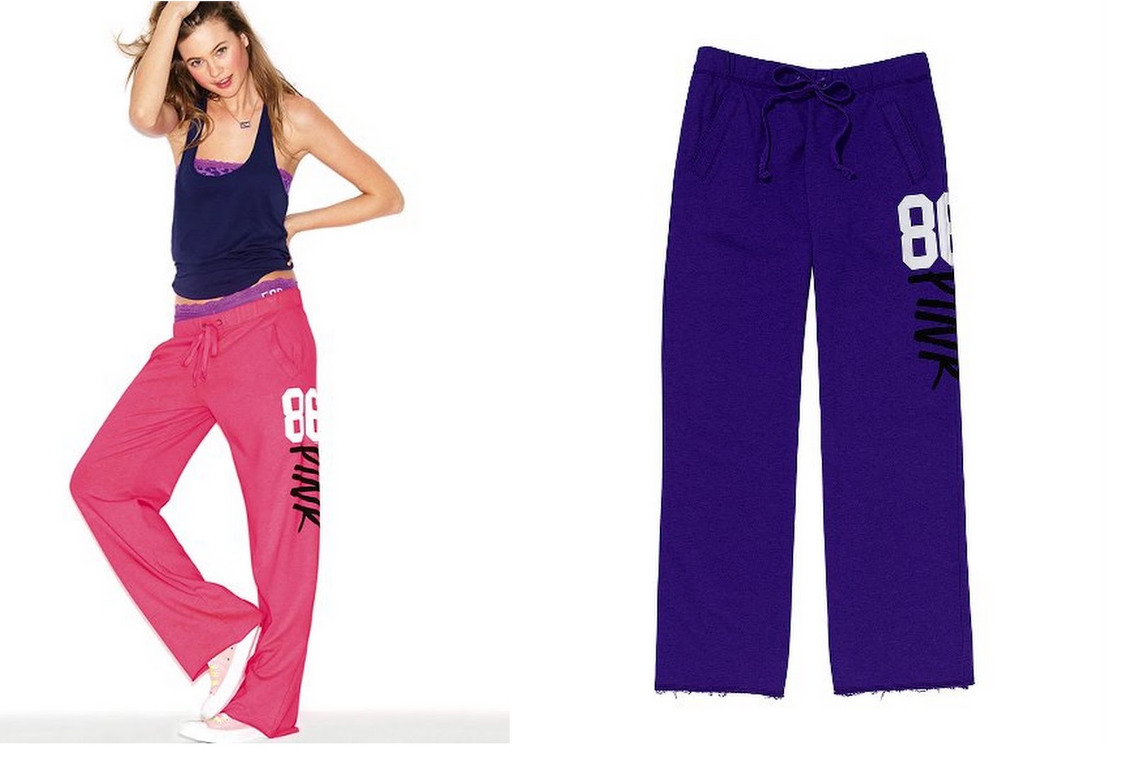 Pretty Cute and Outrageous: Love Pink Boyfriend Pant by Victoria's Secret!